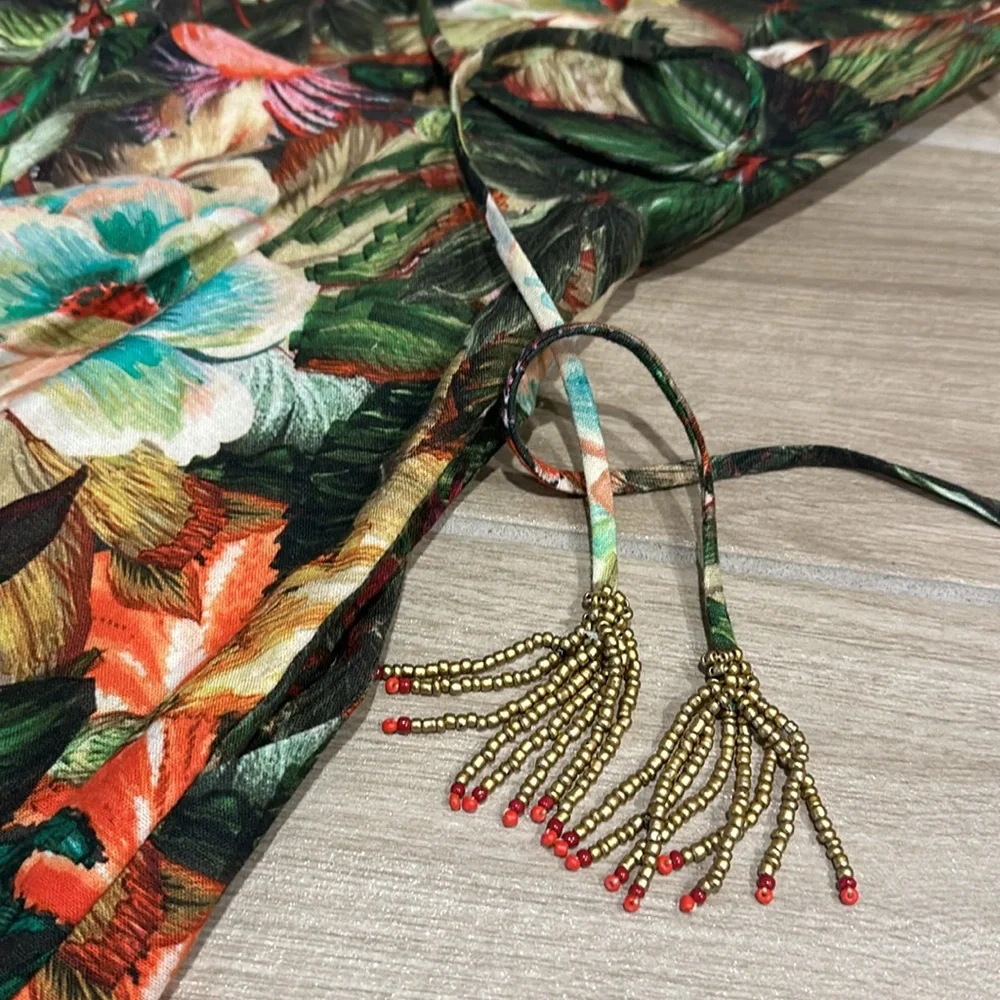 Farm Rio jumpsuit size XS Garden Dreams beautiful floral print